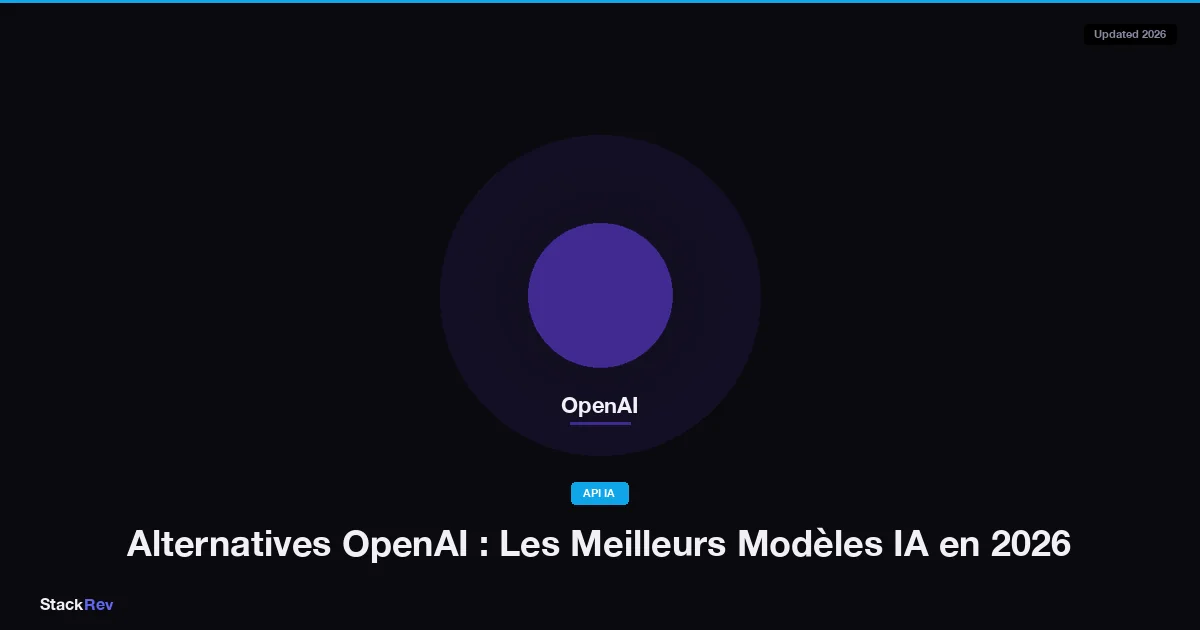 Alternatives OpenAI : Les Meilleurs Modèles IA en 2026