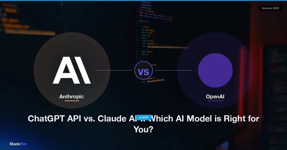 ChatGPT API vs. Claude API: Which AI Model is Right for You?