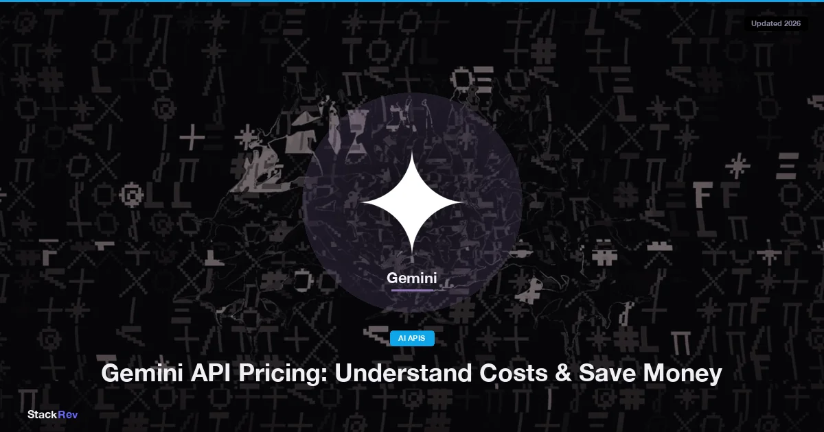 Gemini API Pricing: Understand Costs & Save Money