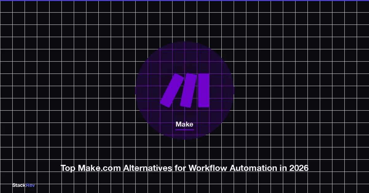 Top Make.com Alternatives for Workflow Automation in 2026