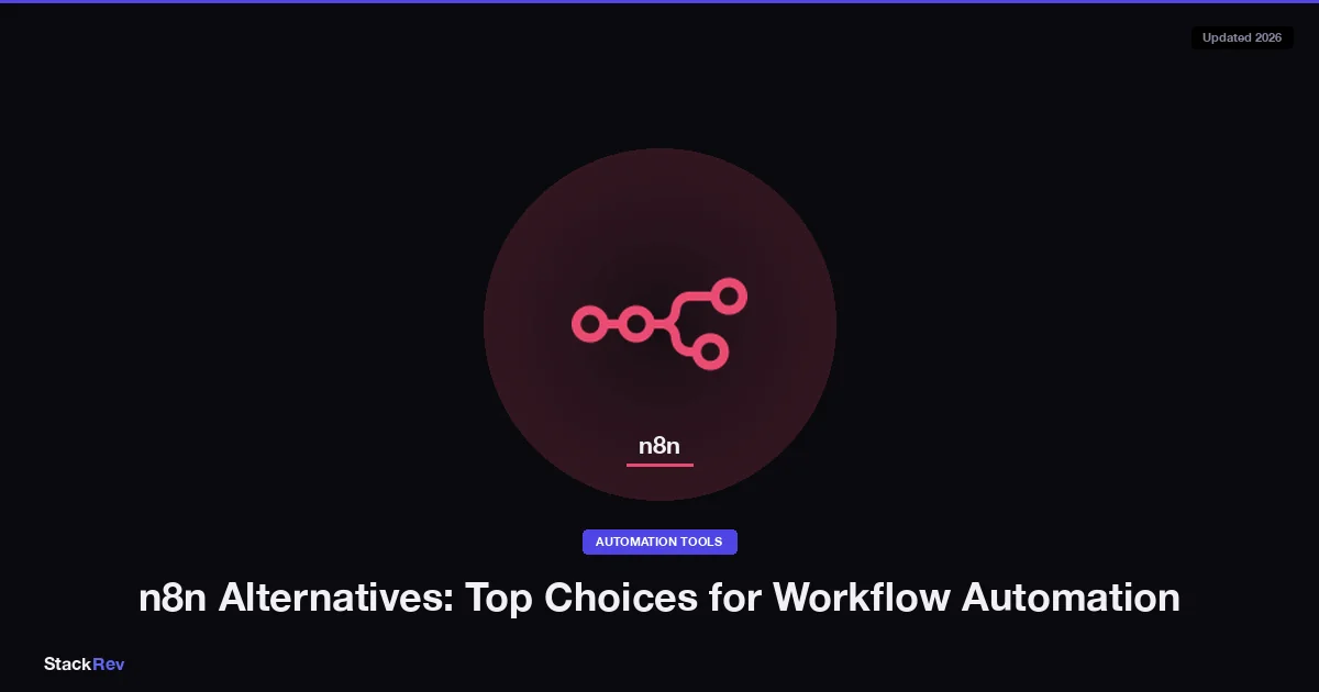 n8n Alternatives: Top Choices for Workflow Automation