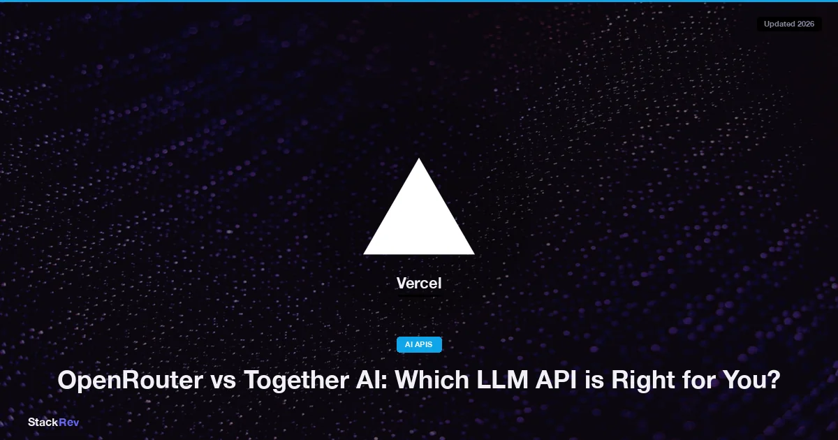 OpenRouter vs Together AI: Key Differences & Which to Choose