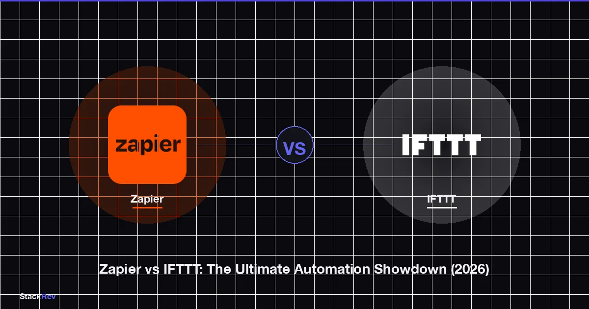 Zapier vs IFTTT: The Ultimate Automation Showdown (2026)
